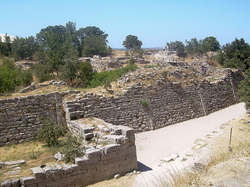 آثار مدينة طروادة